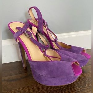 Y2K Purple ALDO Heels
